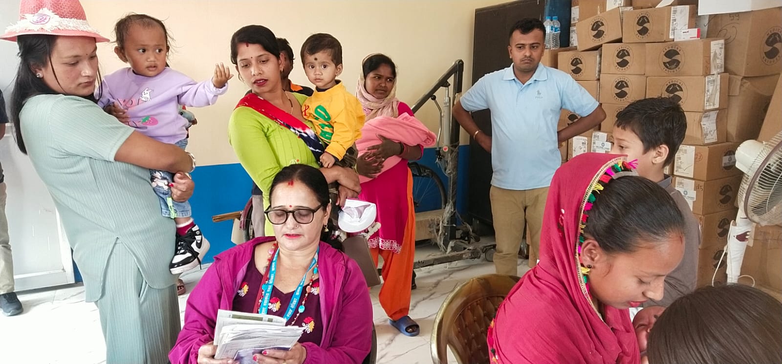 कमलमा खोप अभियानलाई प्रभावकारी बनाईँदै, सार्वजनिक विदाका दिनपनि सेवा