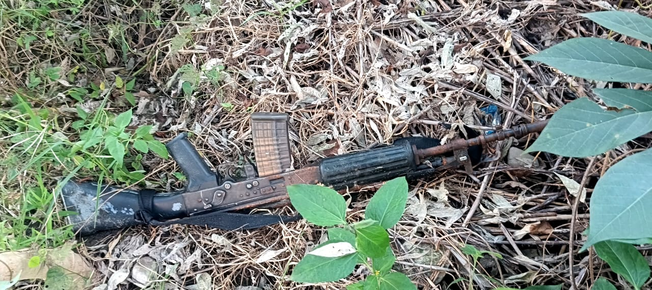 जेन–जी आन्दोलनका क्रममा लुटिएको इन्सास हतियार विर्तामोडमा फेला